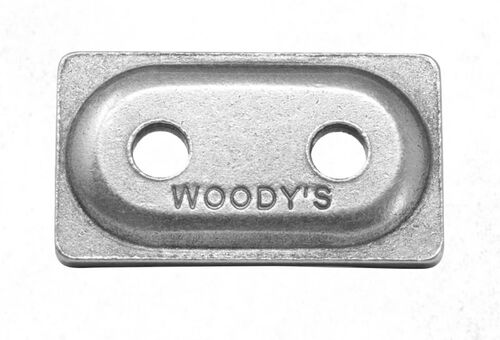 Woodys Double Support Plate 12pcs Digger Alumiini