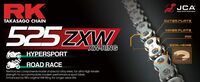 RK 525ZXW XW-rengasketju +CLF (niittil.)