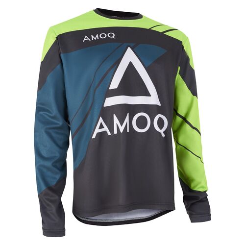 AMOQ Snowcross Paita Musta/HiVis 