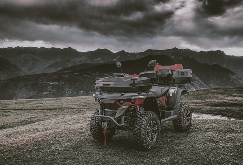 TESSERACT Kuljetuslaukku eteen Linhai 500 520