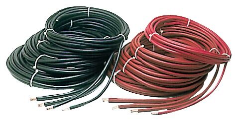 Akkukaapeli 25 mm punainen (kela 24 m)