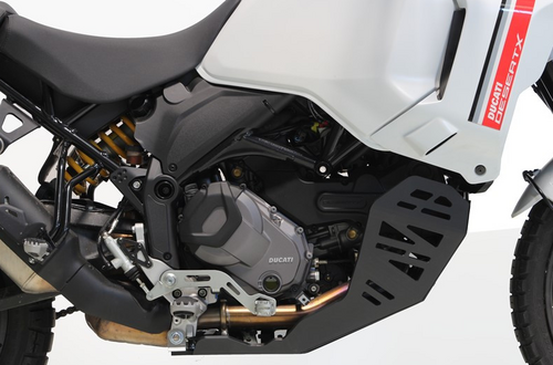 AXP Adventure Skid Plate HDPE 8mm Ducati DESERT X 22-23 Black