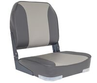 OS DELUXE FOLD DOWN SEAT UPHOLSTERED GREY/CHARCOAL