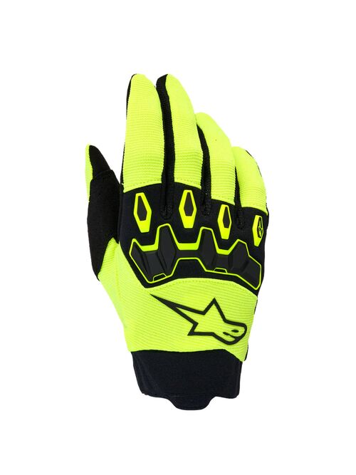 Alpinestars Hanskat Full Bore v2 Fluo Keltainen/Musta