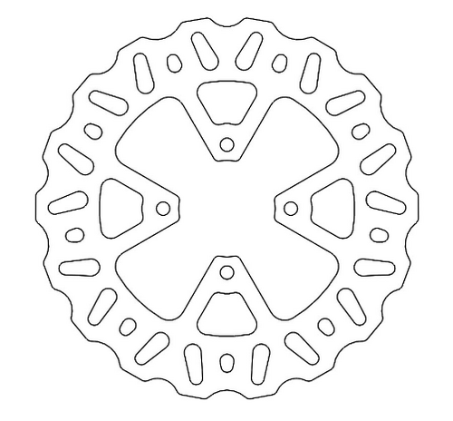 Motomaster Nitro rear disc KTM: 65SX 2023->