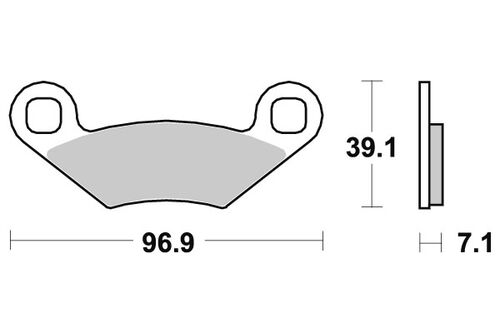 Sbs Jarrupalat Sintered Atv