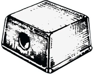 Osculati anodi (sinkki) Johnson/Evinrude/OMC