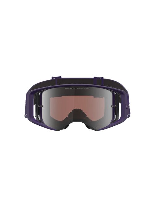 Alpinestars Goggle Supertech LTD HUNTA96 XXV PURPLE WHITE MIRROR SILVER