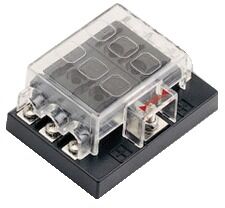 fuse holder with cover