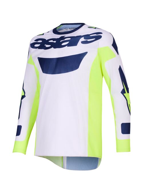 Alpinestars Paita Racer Air Riway Harmaa/Fluo Keltainen/Sininen 