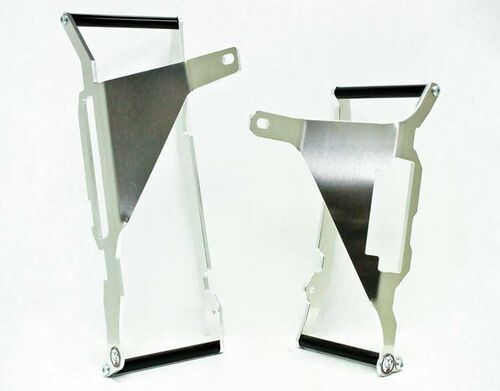AXP Radiator Braces Black Spacers Kawasaki KX250F 17-18
