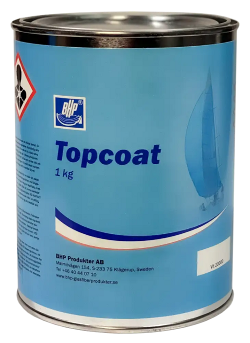 Marine Pro Gelcoat-Topcoat 1kg 70532 sininen