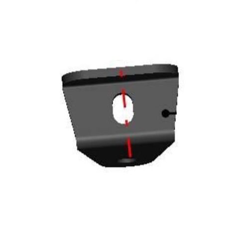 DFK Oven Kaasusylinterin kiinnike (oven puoli) Can-Am Maverick, Traxter