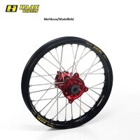 Haan wheel MC85 25-.. 16-1,85 BLACK RIM/RED HUB