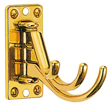 Koukku kiil. messinki 73x36mm