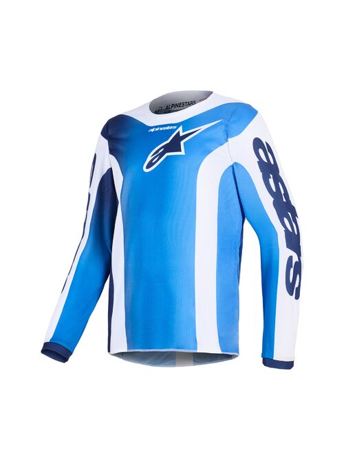 Alpinestars Paita Youth Fluid Portl UCLA Sininen/Valkoinen 