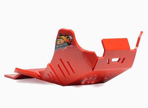 AXP Xtrem HDPE Skid Plate Beta 350RR-390RR-430RR-480RR-500RR 23 Red