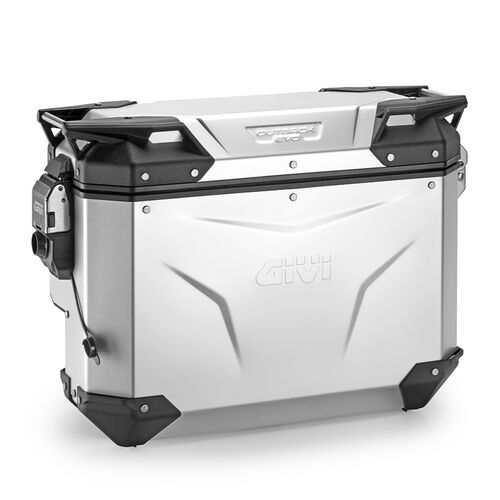 Givi Trekker Outback EVO Anodized Alu side-case cutout Right 33ltr, sold without
