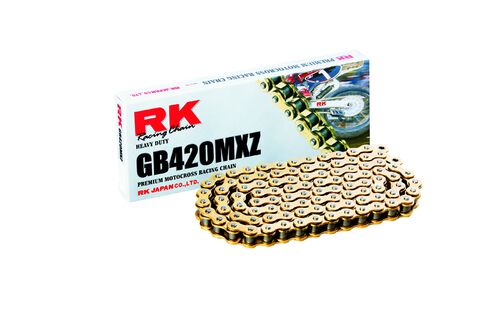 RK GB420MXZ Offroad ketju Kulta +CL (Jousil.)