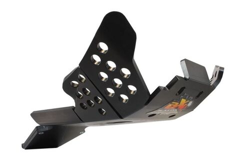AXP Xtrem HDPE Skid Plate Black TM Racing 250EN-300EN-250MX-300MX 11-18
