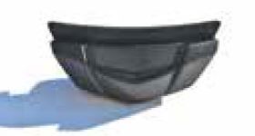 Storm/ST301 Yläilmastointi musta (sis. kaikki osat)