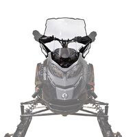 Powermadd Windshield Ski-Doo Gen5 Tall 21", Clear w/Black Fade