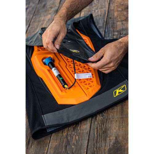 Airbag Vest Compatible D3O Level 2 Back Protector S