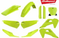 Polisport MX Complete Kit TC125/250, FC250/350/450 models 2019- Yellow FLO (1)