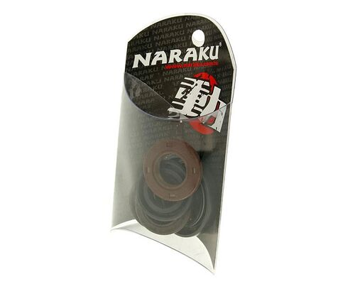 Naraku Oil seal set, China-scooter 4-S 50cc / Kymco 4-T / Peugeot 4-T / SYM