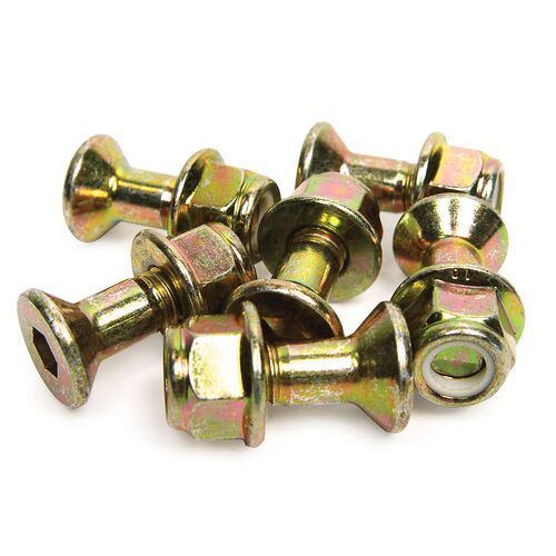 TALON pultti M8x25 insex försänk drevbult med mutter, 6-pack