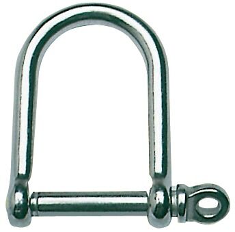 Osculati Wide jaw SS shackle 10 mm