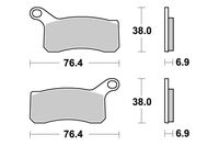 Sbs Jarrupalat Racing Sintered