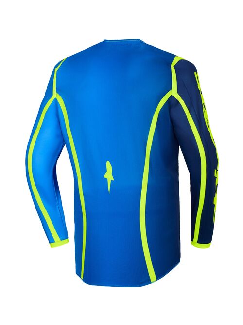 Alpinestars Paita Fluid Apex Sininen/Fluo Keltainen 