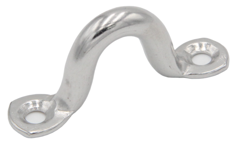 Qvarken Ruuvikiinnitteinen lenkki AISI316 4mm 2-pack