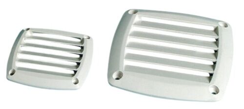 Ritilä musta ABS 85x85 mm