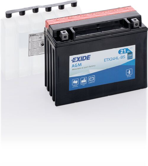 Exide akku ETX24HL-BS sis.happopatruunan