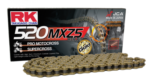 RK GB520MXZ5 Offroad Pro ketju Kulta +CL (Jousil.)