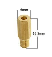 Pääsuutin, # 118 , Kuuskantti, Yhteensopiva: Keihin / Flat side