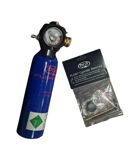 Filling a BCA pressure bottle