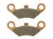 Bronco Brakepad set front CF Moto Linhai 260