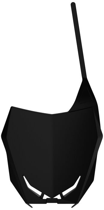 Polisport number plate Suzuki RMZ450(18-)/RMZ250(19-) black