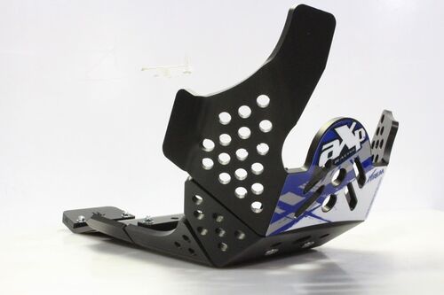 AXP Xtrem HDPE Skid Plate Black Yamaha YZ250F 19-, YZ450F 18-
