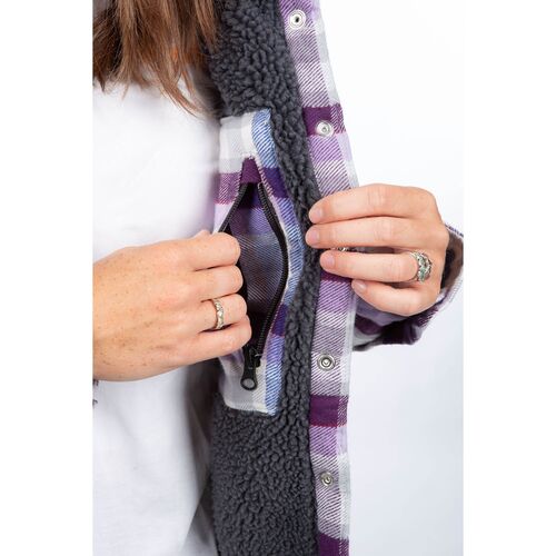 Женский Big Sky Флис  Lined Flannel Толстовка