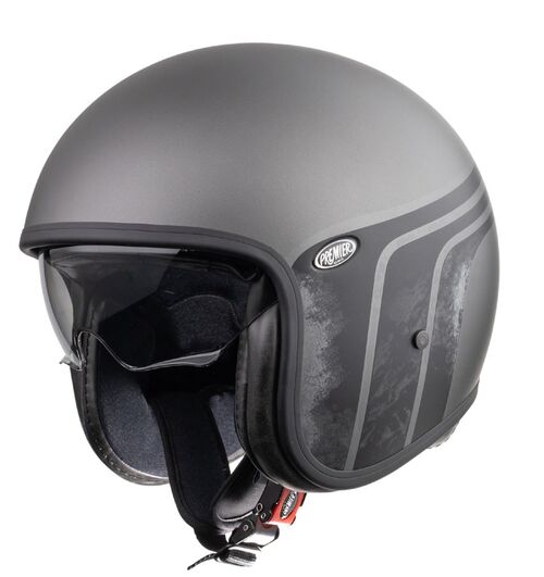 Vintage Evo BTR Motorcycle Helmet