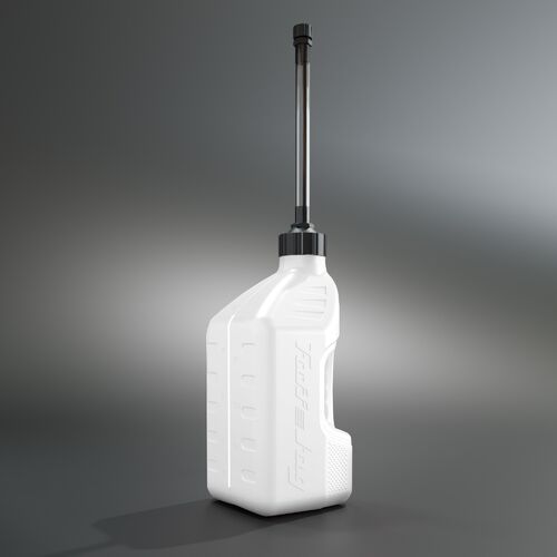 Tuff Jug Kanisteri 10L valkoinen, standard korkki & pikatäyttöletku