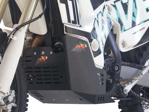 AXP Adventure Skid Plate HDPE 8mm Black KOVE 450RALLY 24-