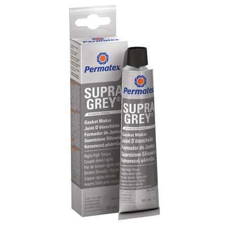 Permatex tiivistesilikoni Supra Grey 80ml