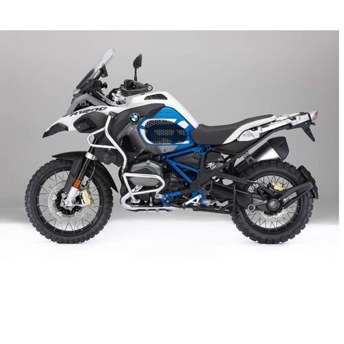 Stompgrip Universal Large Street Bike Tank Grips - Icon : Clear