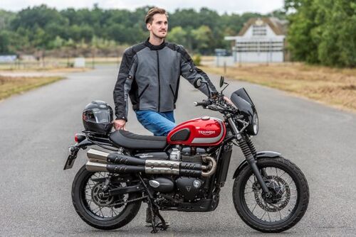 Grand Canyon Bikewear Tekstiilitakki Arvin Harmaa/Oranssi