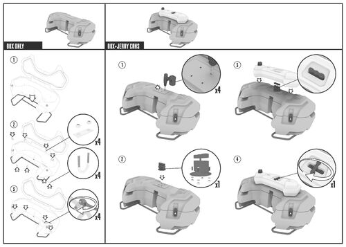 TESSERACT Kuljetuslaukku Linhai 500 520